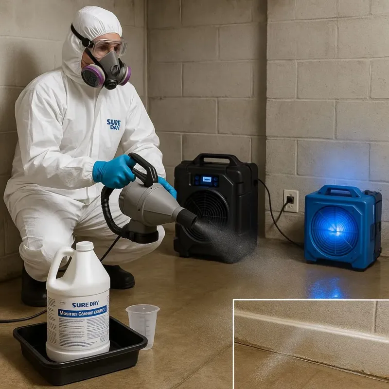 Sanitization and Odor Removal process in Bement, IL