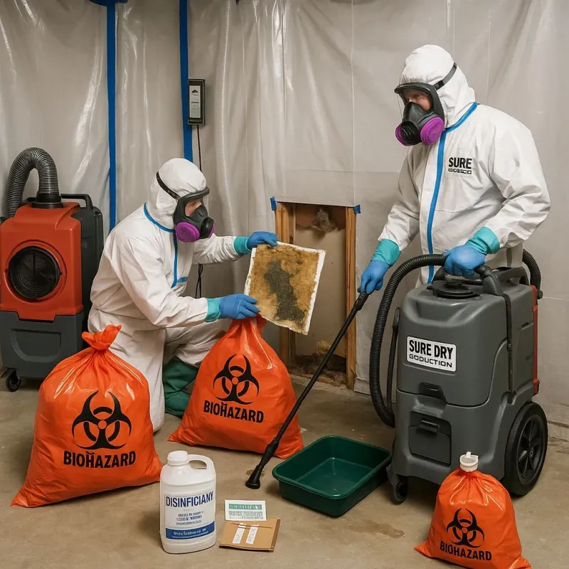 Contaminated Water Handling Protocols process in Bement, IL