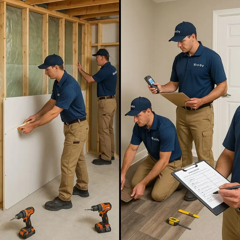 Repairs and Reconstruction process in Bement, IL